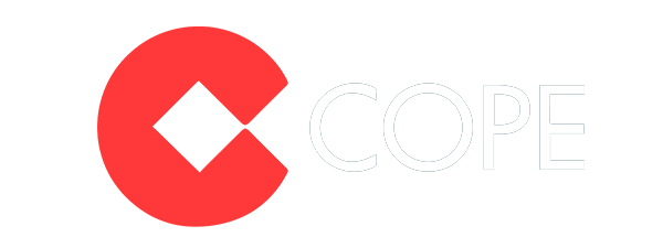 Cope logo blanco